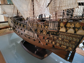 Veľký model historickej plachetnice - 5