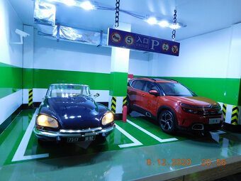 diorama podzemná garáž pre modely 1:18 - 5