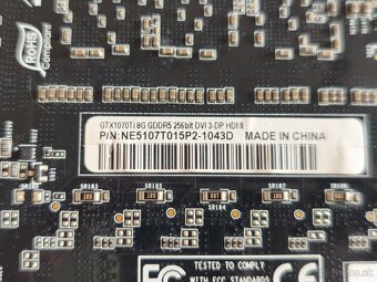 GAINWARD GeForce GTX 1070 Ti 8GB - 5