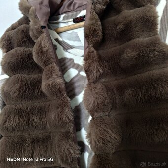 Kožušinková vesta-m,l - 5
