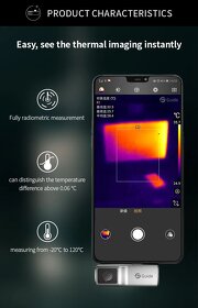 Mobilná Termokamera Guide MobirAIR pre Apple aj Android - 5