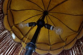 Secesná krásna podlahová lampa - 5