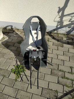 Bicykel s detskou sedackou cerveny - 5