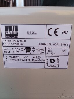 Schneider kompresor 650/90 NOVY - 5
