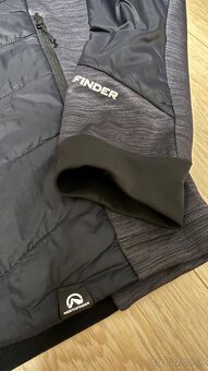 Ľahká pánska hybridná Primaloft bunda Northfinder (ako nová) - 5