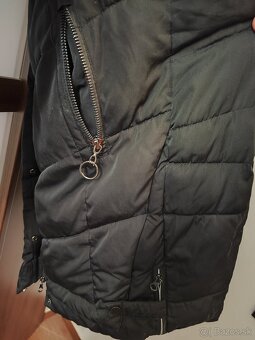 Predĺžená zimná dámska bunda/kabát - 5