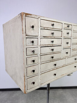 dizajnová skrinka so šuplíkmi Zubný laborant 1930 - 5