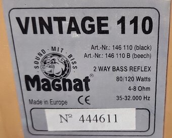 Predám repro Magnat Vintage 110 - 5