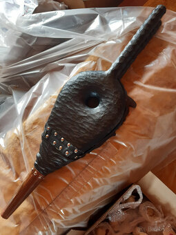 Vyrezávané dúchadlo ku krbu - 5