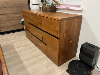 Manželská posteľ z masívu - 5