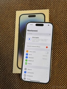 iPhone 14 Pro Silver BATERIE 100% TOP - 5
