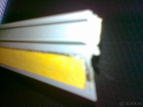 Okenný profil s manžetou 9 mm bez sieťky - sivý - 5