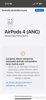 Predám AirPods 4 ANC s potlačením zvuku nové nepoužívané - 5