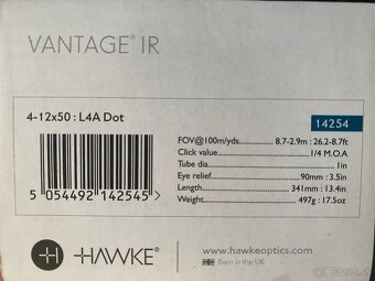 Puškohľad Hawke 4-12x50 - 5