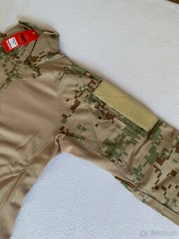 Taktické tričko combat púštne vzor digital - 5