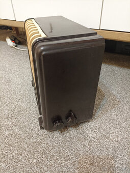 Vzácné staré retro rádio Tesla 413U - 5