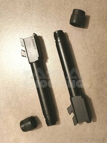 Hlaveň so závitom pre Glock 19 (19x, 45) / 9mm Luger - 5