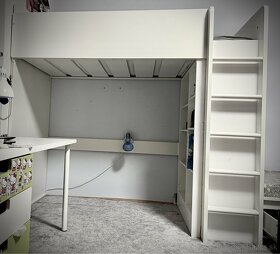 Poschodová posteľ IKEA SMÅSTAD s matracom - 5