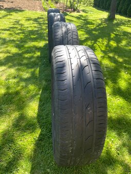 Original plechové disky Suzuki+ letné pneu Continental R16 - 5