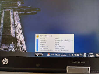 notebook HP EliteBook 8540w - Core i5, 8GB, nVidia, SSD, W10 - 5