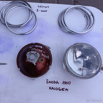 Predám predné Svetla SKODA 1000 MB - 5