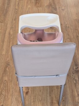 INGENUITY Podsedák na stoličku 2v1 Baby Base™ Peony 6m+ do 2 - 5