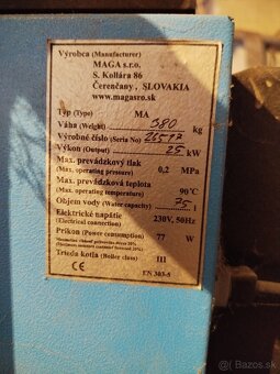Drevosplynovaci kotol maga - 5