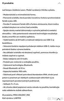 75% ZLAVA NOVÁ farebná lampa LEXON LUMA M Gun Metal - 5