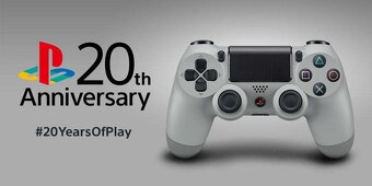 Playstation 4 ovládač - PlayStation 20th Anniversary Ed - 5