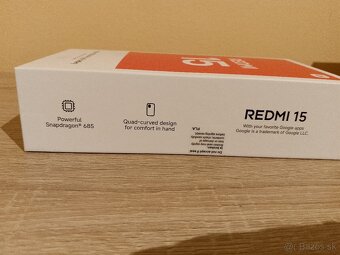 Nový Xiaomi Redmi 15 6GB/128GB, černý - 5