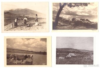 Pohľadnice čiernobiele krajina - 5