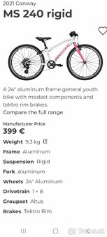 Detsky bicykel Conway 24" - 5
