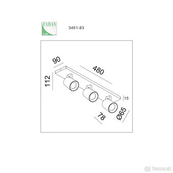 Svetlo,Luster,lampa Fabas - 5