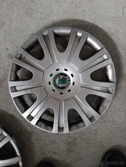 Plechove disky R15 (+ pneu zimné 195/65 r15) - 5