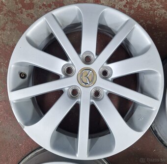 Sada zliatin. diskov originál MAZDA, 6,5Jx16 ET52.5, 5x114.3 - 5