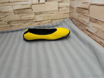 Beda 37 - dámske barefoot žlté baleríny - 5
