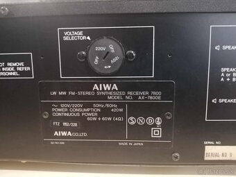 receiver-Aiwa-7800 - 5