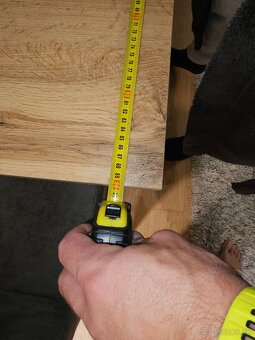 Predám veľký jedálenský stôl so stoličkami + menší stolík - 5