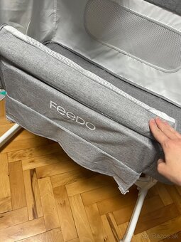 Postieľka polohovateľná Feedo - 5