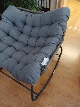 Ratanove hojdiacie kreslo - 5