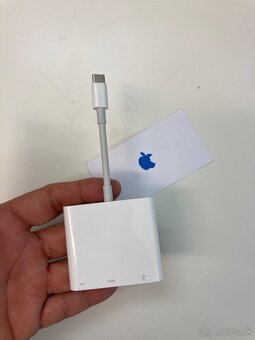 Originálna Apple Multiport redukcia z USB-C na HDMI USB AV - 5
