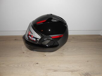 Predam krasnu novu moto prilbu znacky SHARK EVO GT SEAN MAT - 5