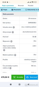 Predám robotický vysávač xaomi - 5