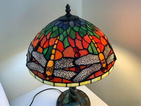 Stolná lampa Tiffany – Vážky - 5