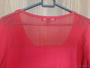 Červené šaty Amisu - 5