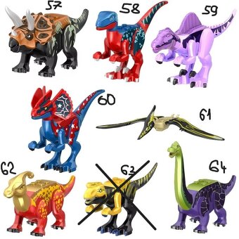 DINOSAURY-Jursky svet 12,5 cm - 5