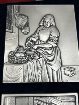 Investičné striebro Ag 999 diela svetových majstrov obrazy - 5