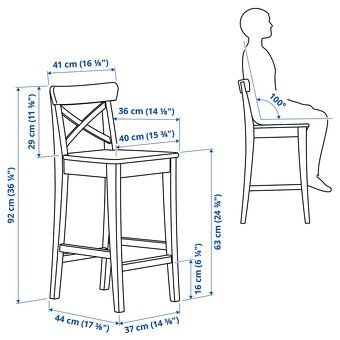 Ikea barove stoličky - 5
