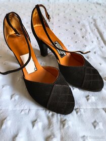 Kožené elegatné topánky / sandále - 5