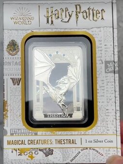investičné strieborné mince proof Harry Potter tehlička - 5